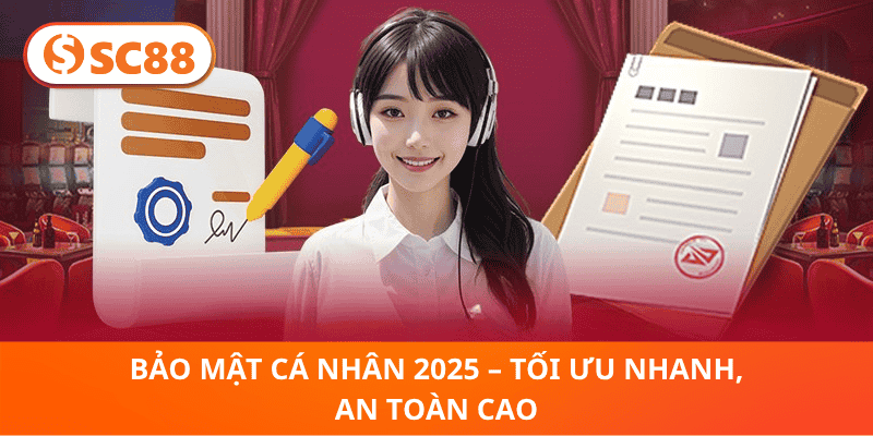 Bảo Mật Cá Nhân 2025 – Tối Ưu Nhanh, An Toàn Cao